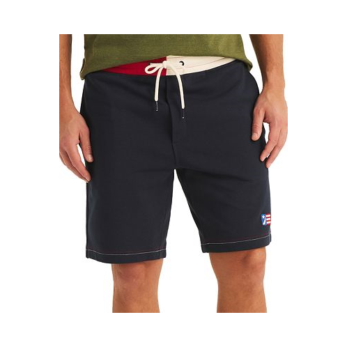 Nautica Mens Colorblocked 9 Terry Shorts