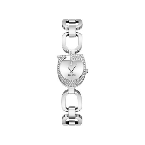 GUESS Womens Analog Silver Steel Watch 22mm