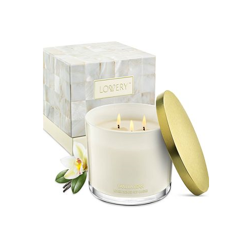 Lovery Vanilla Bean 3-Wick Soy Candle 13 oz.