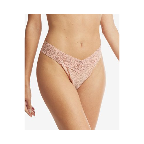 Hanky Panky Womens Animal Instincts Lace Original Rise Thong Underwear AM1101