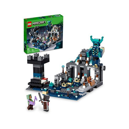 LEGO Minecraft The Deep Dark Battle 21246 Toy Building Set with Elven Arbalest knight and Dwarven Netherite knight