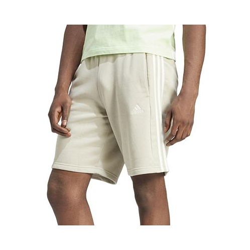 Adidas Mens 3-Stripes 10 Fleece Shorts