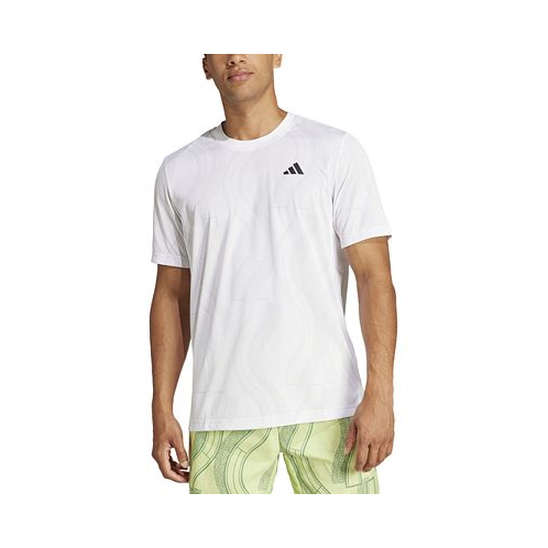 Adidas Mens Moisture-Wicking Club Tennis Graphic T-Shirt