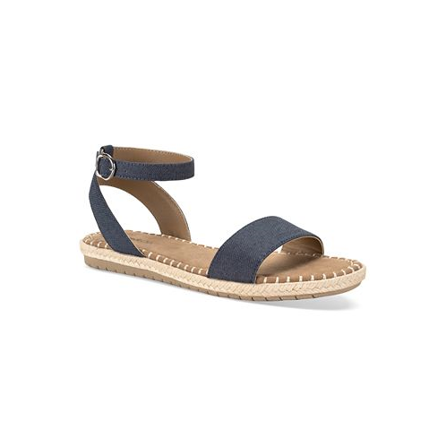 Style & Co Womens Peggyy Ankle-Strap Espadrille Flat Sandals