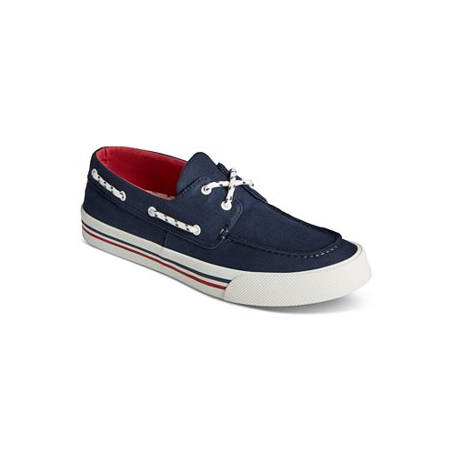 Sperry Mens SeaCycled Bahama II Nautical Lace-Up Boat Shoes