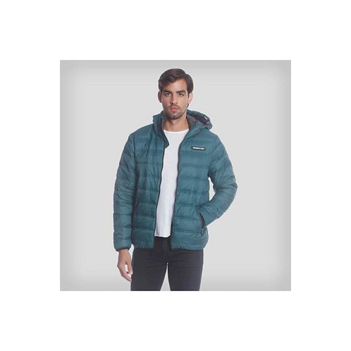 Members Only Mens Solid Packable Jacket