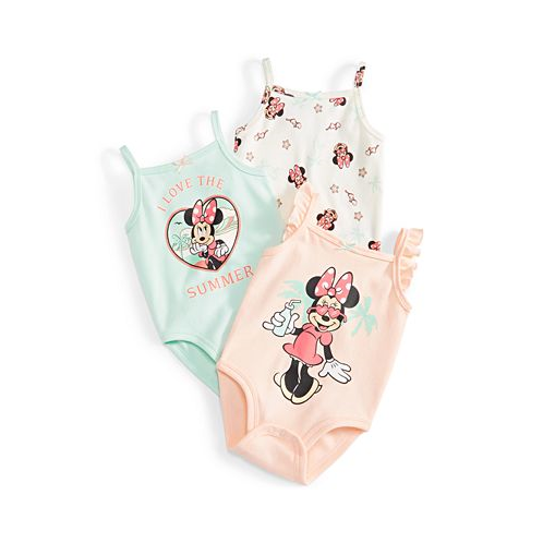 Disney Baby Minnie Mouse Bodysuits Pack of 3