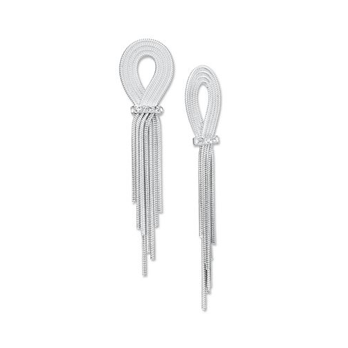 I.N.C. International Concepts Pave Looped Chain Statement Earrings