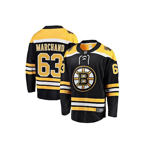 Fanatics Mens Brad Marchand Black Boston Bruins Home Breakaway Jersey