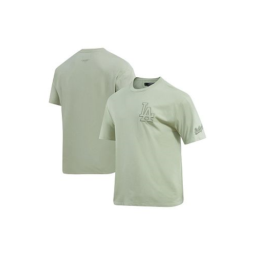 Pro Standard Mens Mint Los Angeles Dodgers Neutral CJ Dropped Shoulders T-shirt