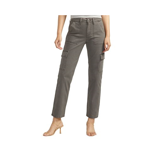 Silver Jeans Co. Suki Mid Rise Cargo Pants