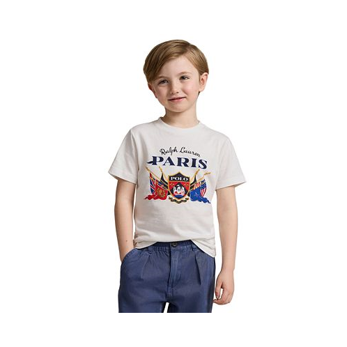 Polo Ralph Lauren Toddler and Little Boys Cotton Jersey Graphic T-shirt
