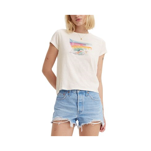 Levis Womens Graphic Authentic Cotton Short-Sleeve T-Shirt
