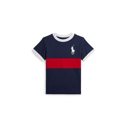 Polo Ralph Lauren Toddler and Little Boy Big Pony Heavyweight Cotton Jersey Tee