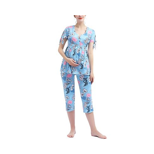 Kimi + kai Maternity Daya Nursing 2-Piece Pajama Set