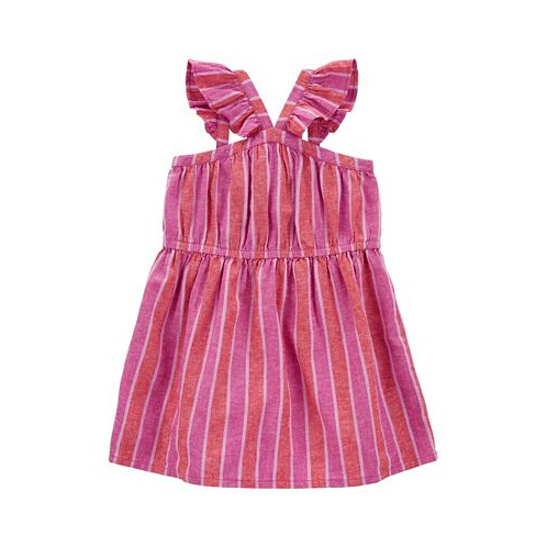 Carters Toddler Girls Striped LENZING ECOVERO Dress