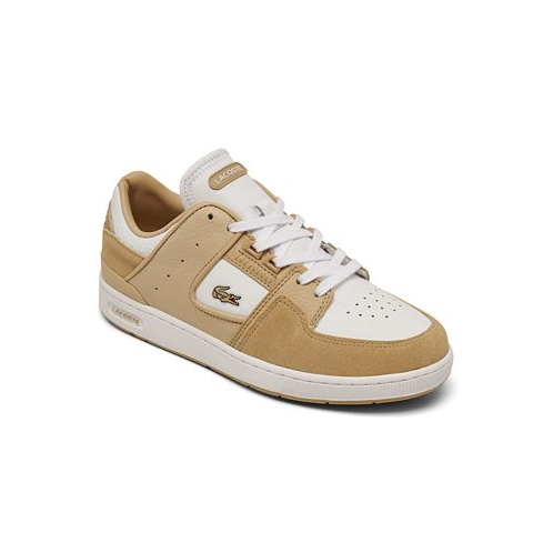 Lacoste Womens Court Cage Leather Casual Sneakers from Finish Line