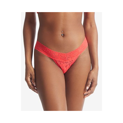 Hanky Panky Womens Daily Lace Low Rise Thong 771001