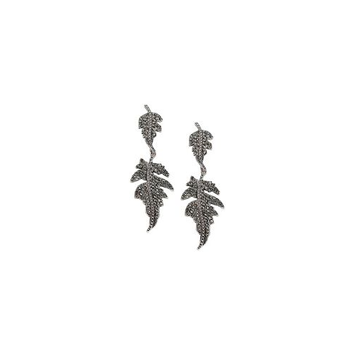 SOHI Womens Foliage Drop Earrings