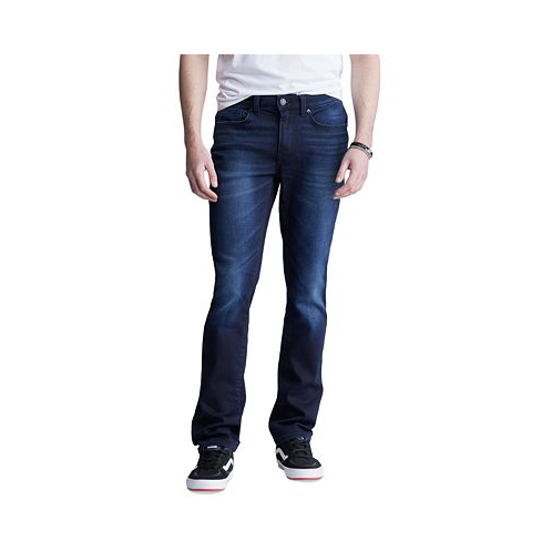 Buffalo David Bitton Mens Ash Slim-Fit Fleece Jeans in Sanded Wash