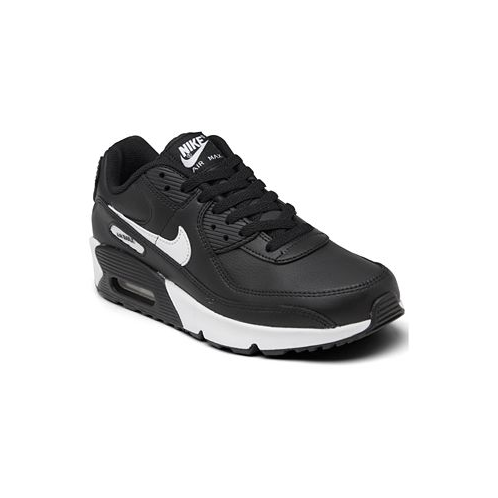 Nike Big Kids Air Max 90 Leather Running Sneakers from Finish Line