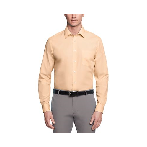 Van Heusen Mens Classic-Fit Point Collar Poplin Dress Shirt
