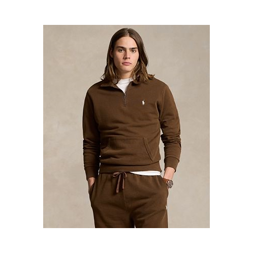 Polo Ralph Lauren Mens Loopback Fleece Quarter-Zip Sweatshirt