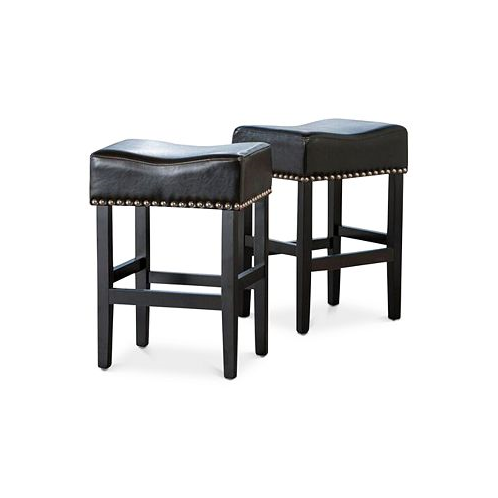 Noble House Fardell Backless Counter Stool (Set Of 2)