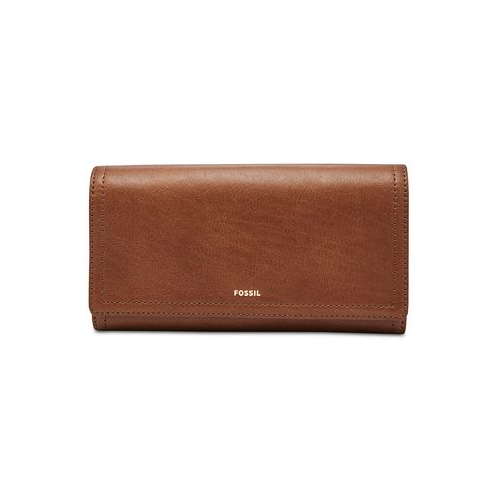 Fossil Logan Leather Flap Wallet