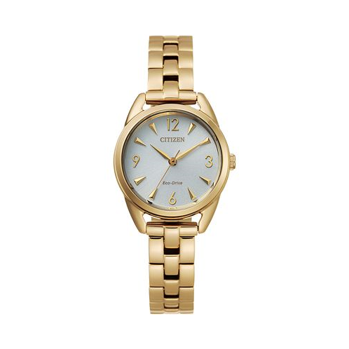 Citizen Drive From Eco-Drive Womens Gold-Tone Stainless Steel Bracelet Watch 27mm