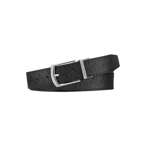 Michael Kors Mens Signature Leather Belt