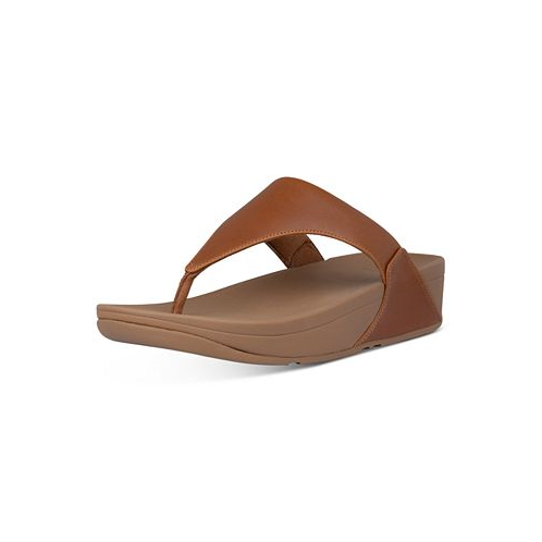 FitFlop Womens Lulu Leather Toe-Thongs Sandals