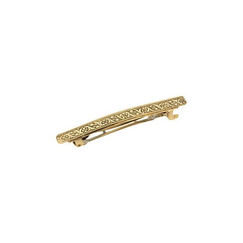 2028 Womens Gold-Tone Bar Hair Barrette