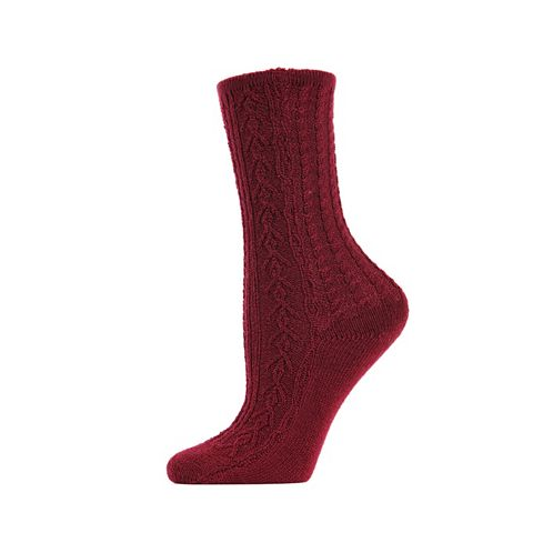 MeMoi Classic Day Knit Womens Crew Socks