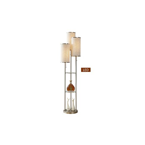 Artiva USA Eleanor 66 LED Tri-Light Shelf Floor Lamp