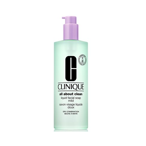 Clinique Jumbo All About Clean Liquid Facial Soap Mild 13.5 oz.