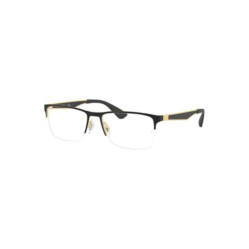 Ray-Ban RX6335 Unisex Rectangle Eyeglasses