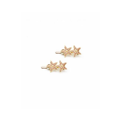 Soho Style Womens Twin Star Magnetic Barrette Set Pack of 2