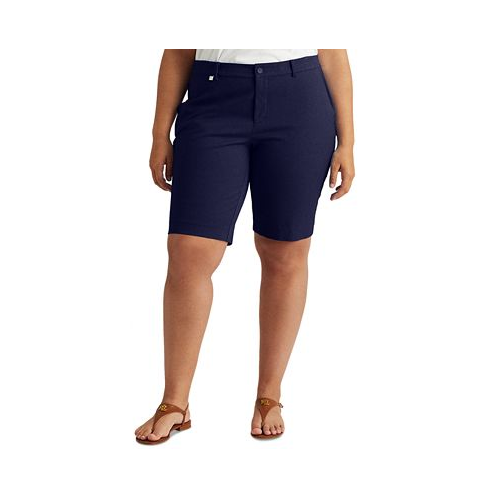 POLO Ralph Lauren Plus-Size Stretch Cotton Shorts