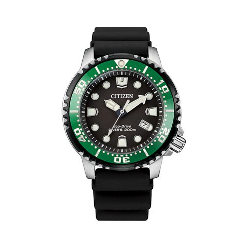 Citizen Eco-Drive Mens Promaster Diver Black Strap Watch 44mm