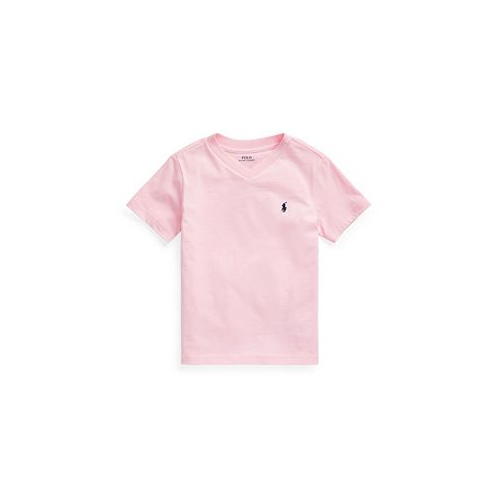 Polo Ralph Lauren Toddler and Little Boys Cotton Jersey V-Neck T-Shirt