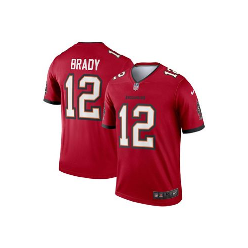 Nike Mens Tom Brady Red Tampa Bay Buccaneers Legend Jersey