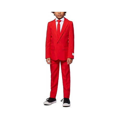 OppoSuits Toddler and Little Boys 3-Piece Devil Solid Suit Set