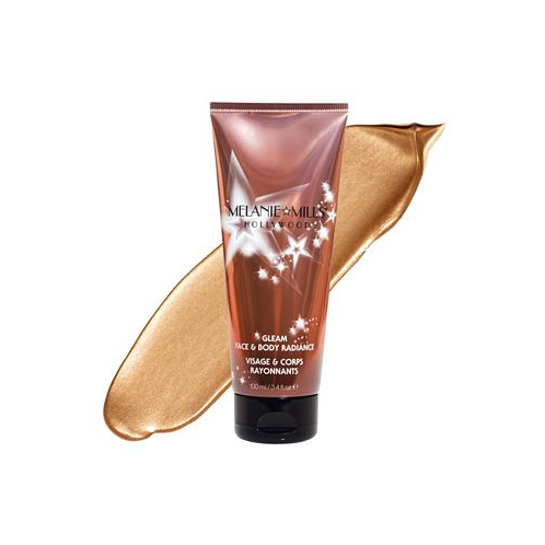 Melanie Mills Hollywood Gleam Face and Body Radiance All in One Makeup Moisturizer and Glow 3.4 oz
