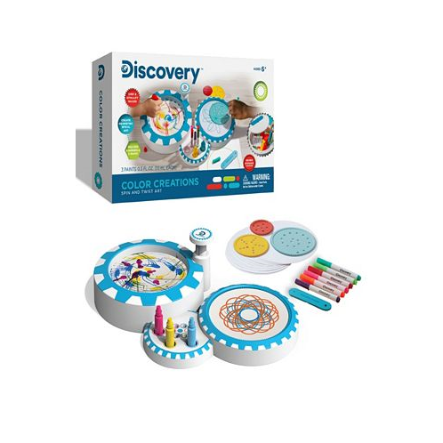 Discovery Kids Spiral and Spin Art Station-Set includes - Spin Station