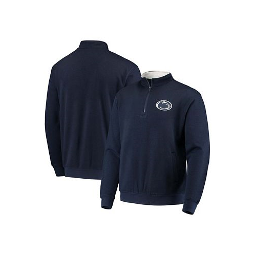 Colosseum Mens Navy Penn State Nittany Lions Tortugas Logo Quarter-Zip Jacket
