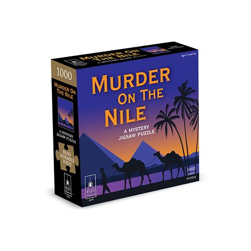 BePuzzled Murder On The Nile Classic Mystery Jigsaw Puzzle - 1000 Piece