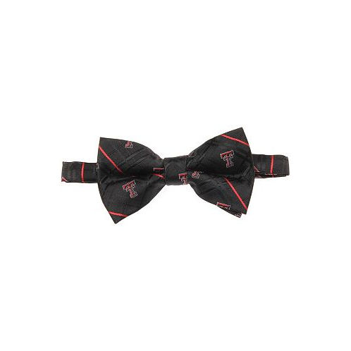 Eagles Wings Mens Black Texas Tech Red Raiders Oxford Bow Tie