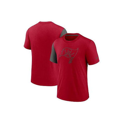 Nike Mens Red Pewter Tampa Bay Buccaneers Pop Performance T-shirt