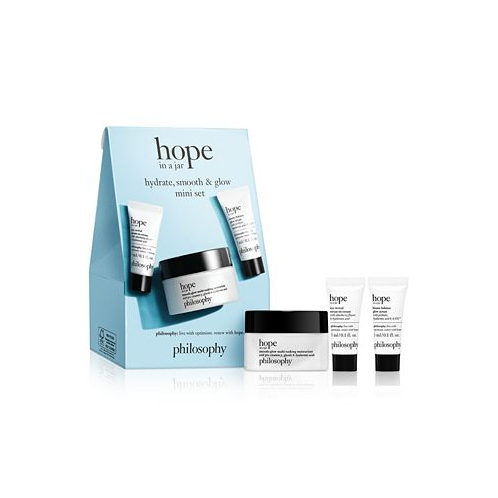Philosophy 3-Pc. hope in a jar hydrate smooth & glow mini set